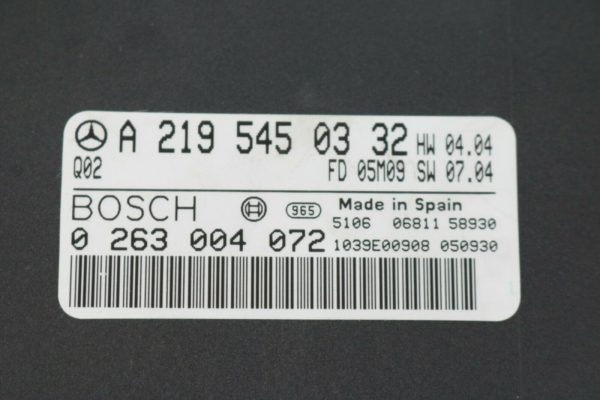 Mercedes CLS W219 C219 PDC Parktronic Steuergerät Einparkhilfe A 2195450332