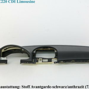 Armaturenbrett W 211 Avantgarde Instrumententafel Schwarz 731A Anth. A2116800687