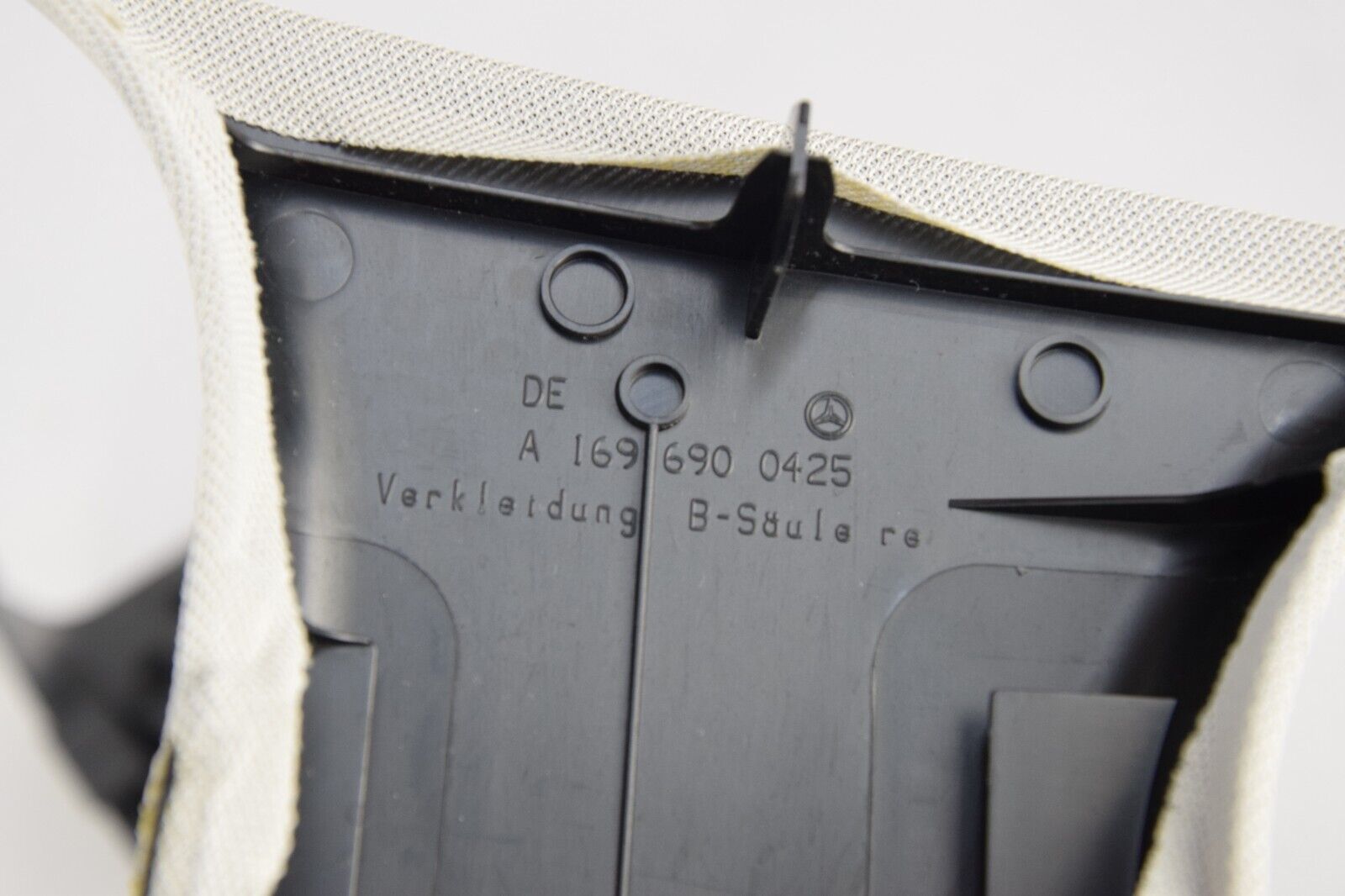 W169 A-Klasse B-Säule Verkleidung Abdeckung vorne rechts 1696920222 Schwarz-Grau  - AUTODOGS