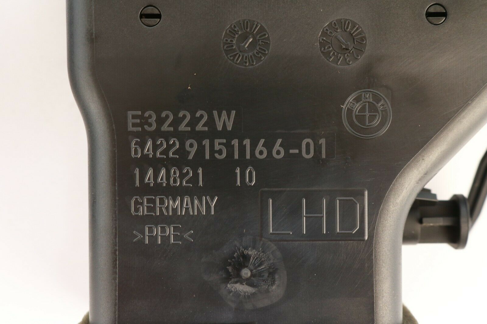 Sucxyor 1 Stück Lüftungsgitter vorne kompatibel mit b_m_w Serie 3 E90 E91  E92 E93 2005-2011, AC Clip Lüftungsgitter 320i, 325i, 328i, 330i, 335i Auto